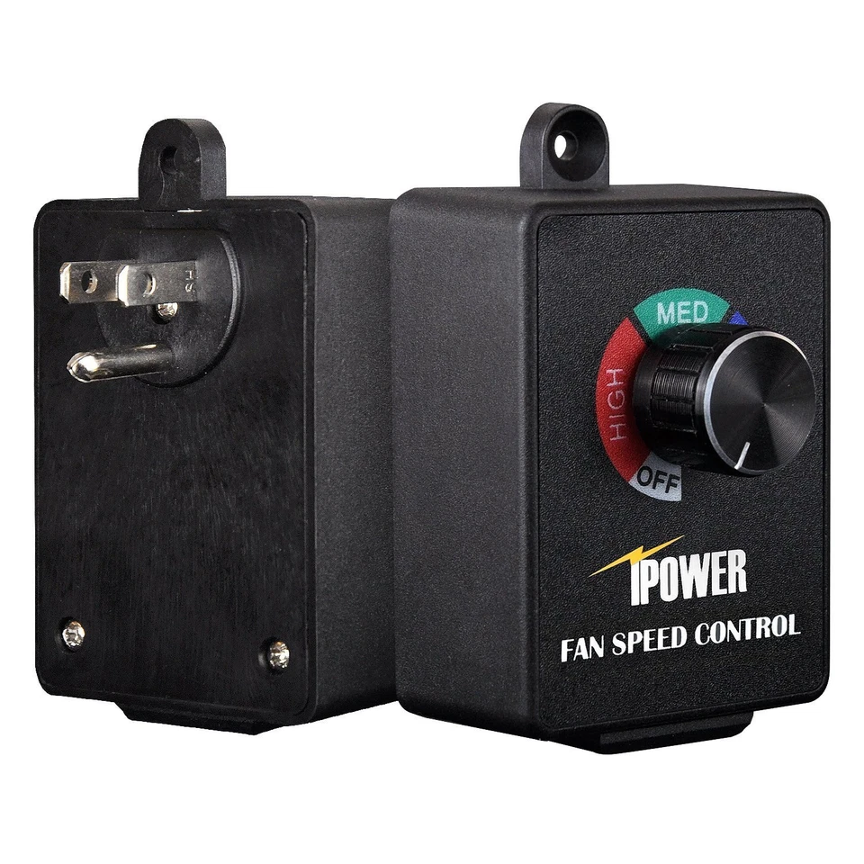 iPower ETL Certified Variable Fan Speed Controller for Inline Fan Air Blower - Image 4 of 4