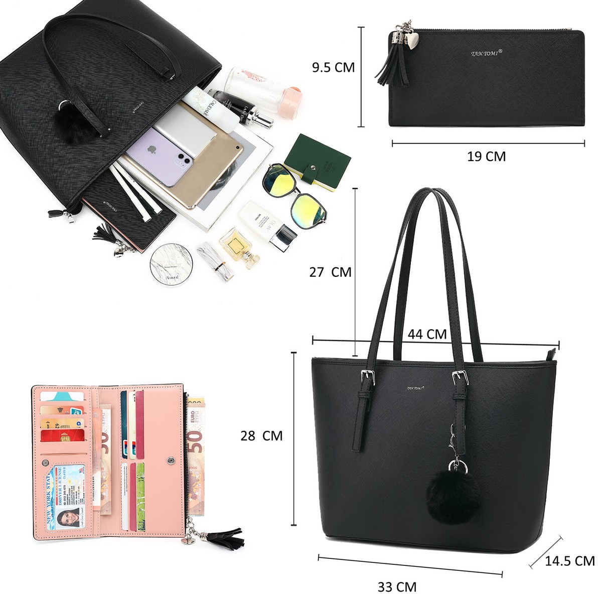 50. Geburtstagsgeschenke Für Frauen – Set Mit Tasche, Kosmetiktasche, Karte & Schlüsselanhänger 50. Geburtstagsgeschenke Für Frauen – Set Mit Tasche, Kosmetiktasche, Karte & Schlüsselanhänger