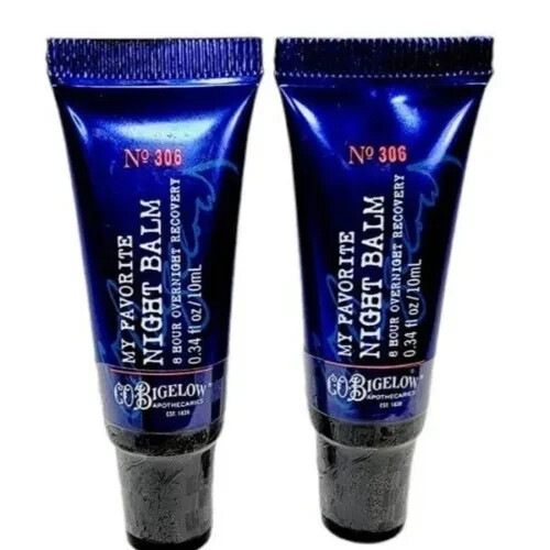 c.o. bigelowmy favorite night balm lip treatment. 0.34 oz 3 BATH & BODY WORKS LIPLICIOUS CO BIGELOW MY GLOSS NEW This set includes our cult My Favorite Lip Balm No.