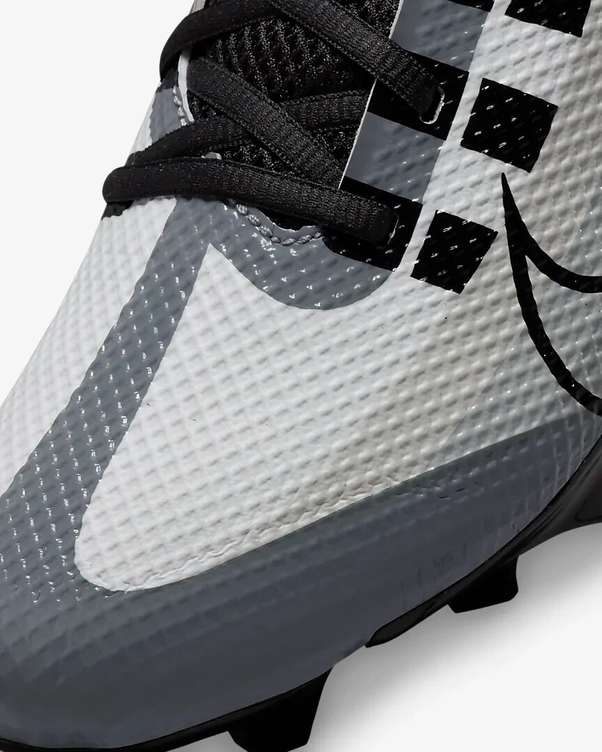 Nike Vapor Edge Speed 360 Football Cleats Black GREY WHITE  display picture 3