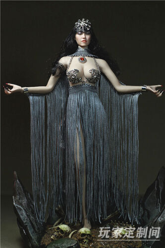 1/6 Female Earth Goddes Tassels Dress Set Fit 12" PH TBL Action Figure Body Toys - Picture 1 of 5