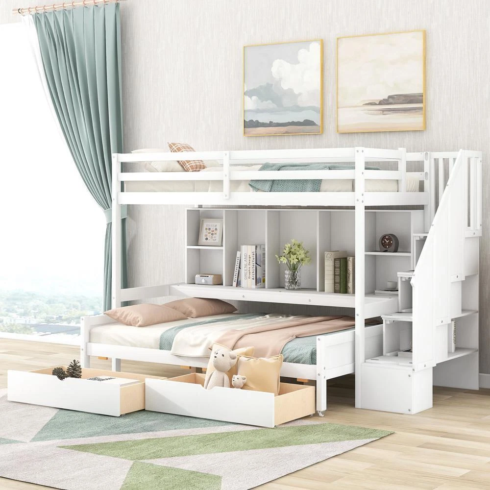 Twin bed with sale built in storage