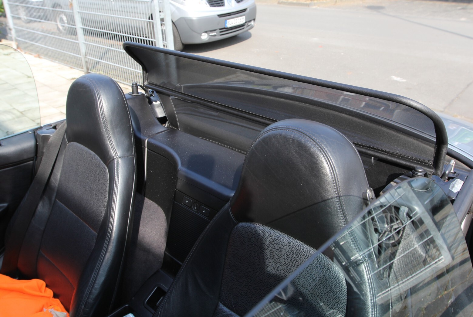 AIRAX BMW Z3 "M" Original Bügel Bj.1997 - 2002 Windschott & Tasche In Schwarz