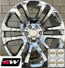 20 Inch Chevy Suburban Ck158 Oe Replica Wheels Chrome Rims 20 X9 6x139.7 31