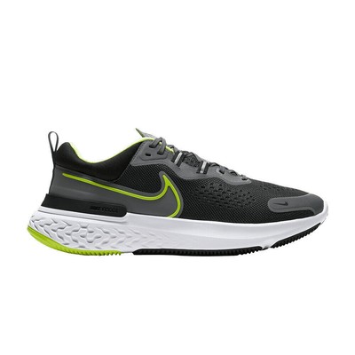 Nike React Miler 2 moke Grey Volt' CW7121-002 Men's Shoes