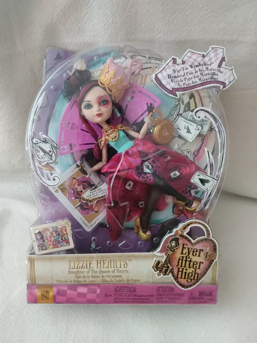 Ever After High Lizzie Hearts Pais Das Maravilhas