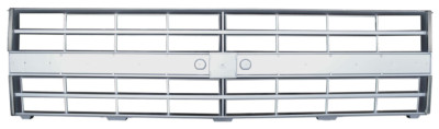 85-87 Chevy C10 Truck Plastic Grille Insert For Dual Headlight & Stainless Trim