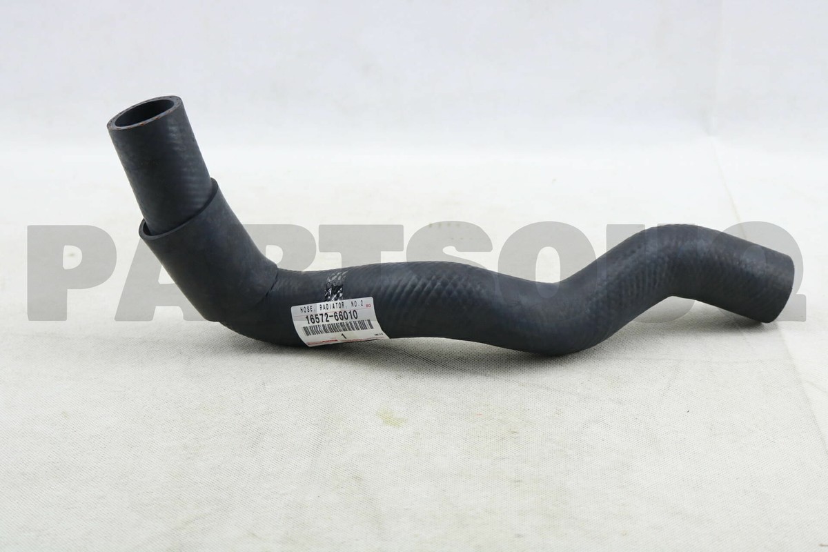 1657266010 Genuine Toyota HOSE, RADIATOR, NO.2 16572-66010