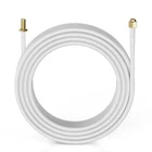 10m Coaxial Cable white RG58 with SMA Male to SMA Female Cable