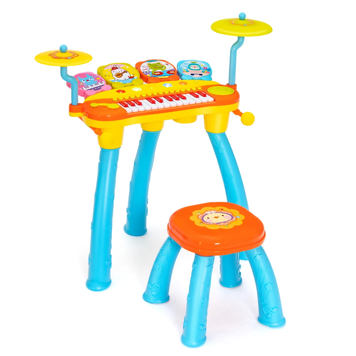 24 Key DJ Piano Keyboard Drum Toy Music Instrument w MP3
