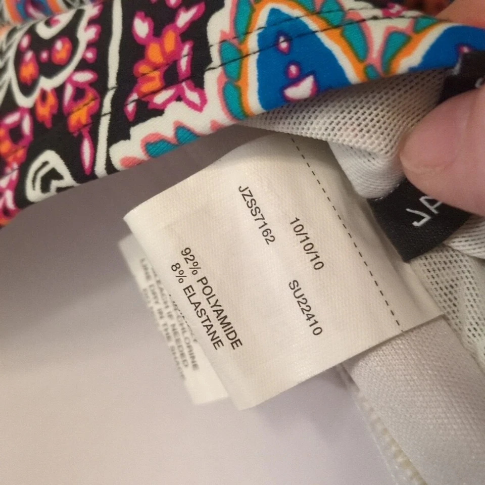 Tankini de natación Jantzen Paisley talla 10 Foto 3 de 4