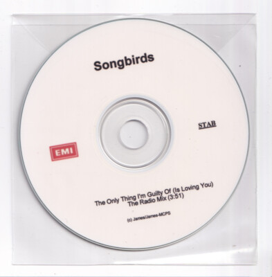 (LP195) Songbirds, The Only Thing I'm Guilty Of - DJ CD