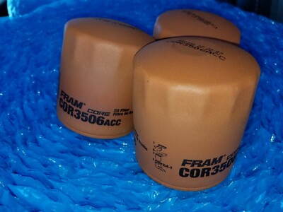 3 Fram Core COR3506ACC Oil Filters - Unused!