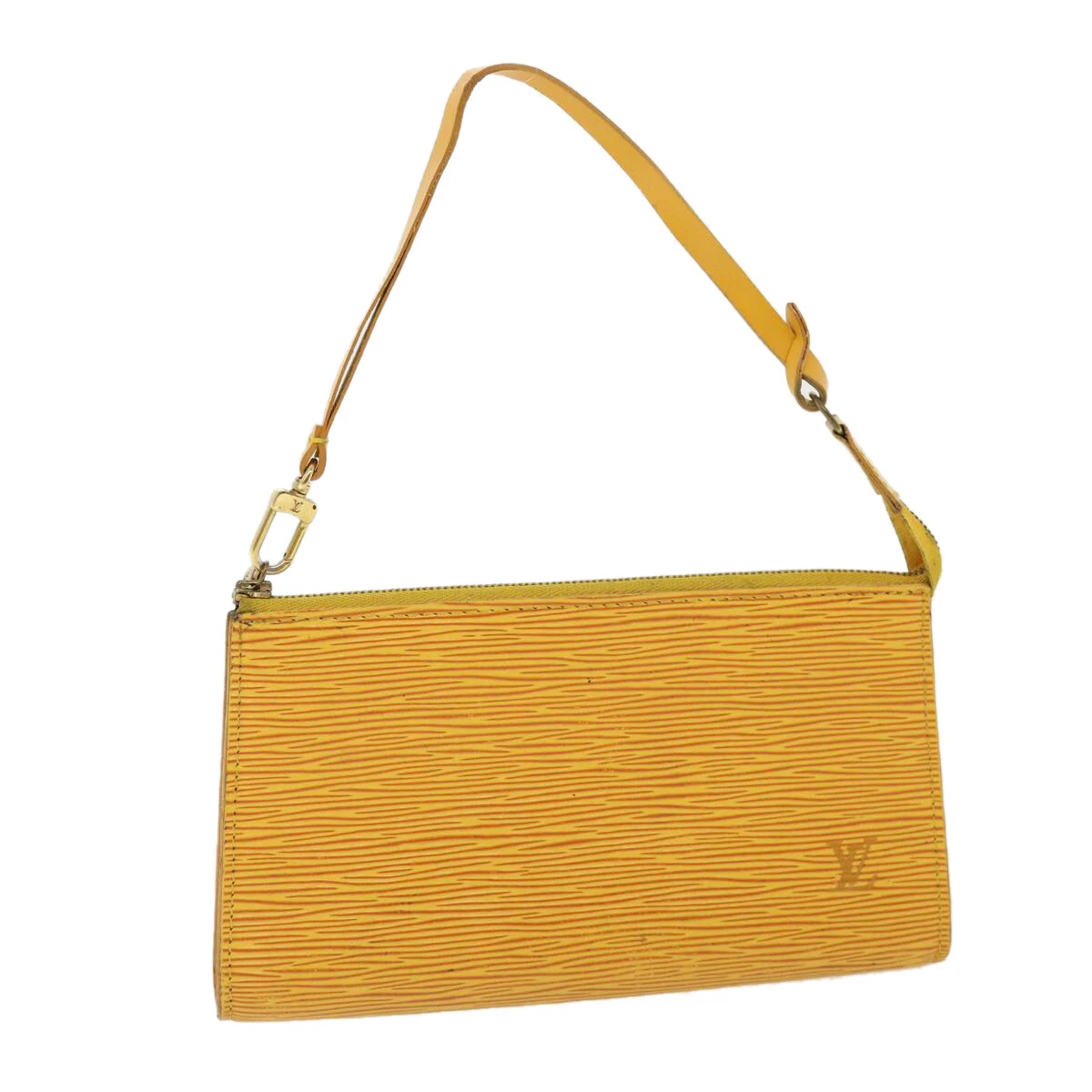 LOUIS VUITTON Epi Pochette Accessoires Accessory Pouch Yellow M52989 Auth  rh265 | eBay