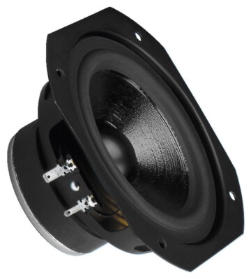 Monacor SPH-130 Hi-Fi-Tiefmitteltöner 55 W 8 Ω-Papiermembran mit Spezialbeschict