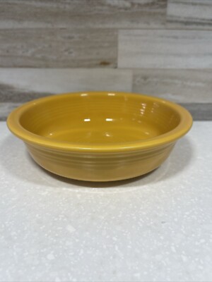 Homer Laughlin Fiesta CEREAL BOWL MARIGOLD ANNIVERSARY COLOR ABSOLUTELY MUST !!!