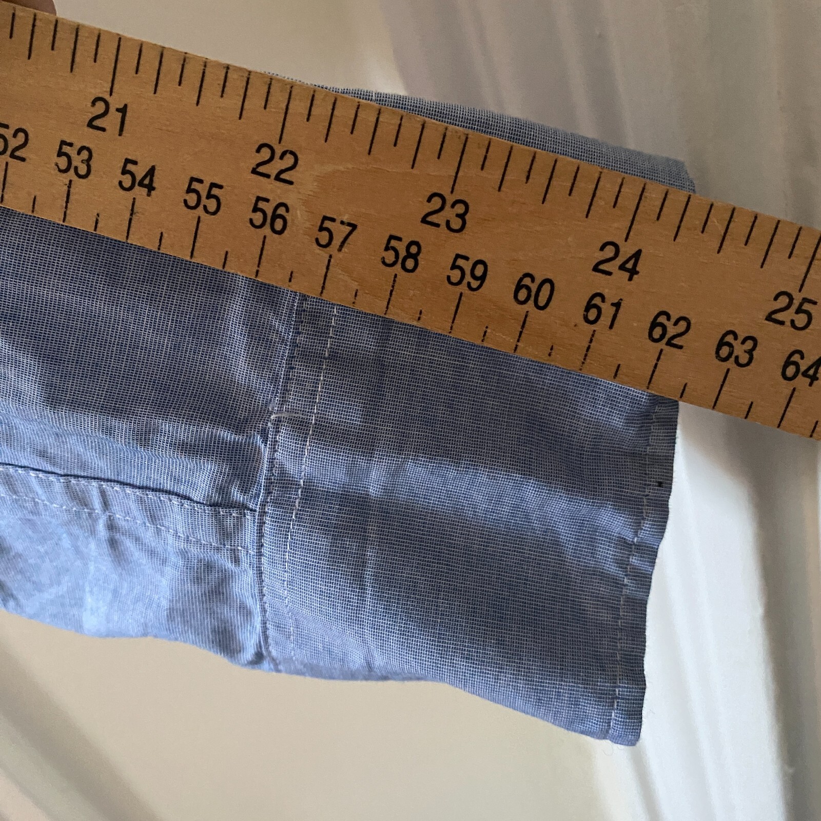 J.CREW Men's Slim Button Down Solid Flex Blue Shi… - image 6