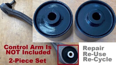 MPP645 2pcHD SolidBushings Fit TESLA S 2012 - 2016 Forward FrontLower ControlArm