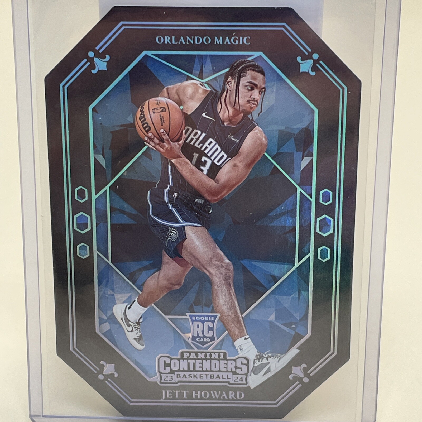 2023-24 Panini Contenders Jett Howard RC Crown Jewels Case Hit SSP 🔥Orlando RC