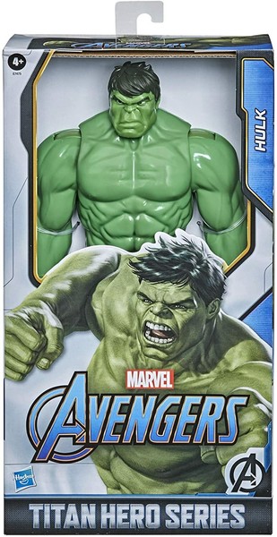 Hulk Marvel Avengers Hulk 30 Cm Lux Superheld E74755L2 Hasbro -Nuovo-Italia-image
