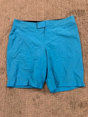 Lululemon Current State Board Shorts Men s Sz 36 Teal Swim Trunks  (J1)