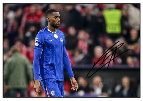11225. Tosin Adarabioyo Signed Pictures (A4 Prints) Chelsea Fulham Blackburn etc