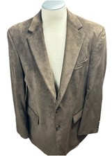 Ralph Lauren Blazer 44R Corduroy Brown Mens Sports Coat Suit Jacket