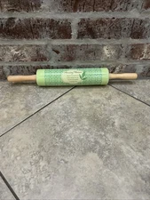 Abbey Gift, 19” Press Amazing Woman Rolling Pin, Mint Green