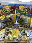 TMNT LEO DON RAPH MIKE Wacky Action LOT OF 4 Turtles Playmates 1989