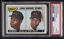 1965 Topps 1965 Rookie Stars Joe Morgan Sonny Jackson #16 PSA 4 Rookie RC HOF