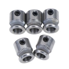 5Pc MK8 Extruder Steel Drive Gear Pulley For 1.75mm Filament Makerbot 3D priYJUS