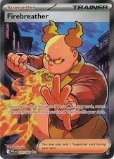 Firebreather 119/094 Ultra Rare Phantasmal Flames Pokemon Holo Near Mint
