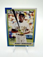 2025 Topps Series 1 - 1990 Topps Baseball Rickey Henderson #T90-46