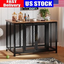 48" Dog Crate for Medium and Large Dog Heavy Duty Dog Cage Kennel Indoor/Outdoor
