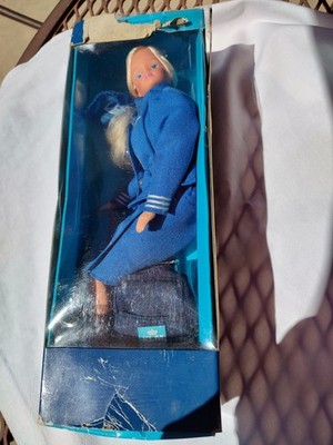 Vintage KLM Dutch Airlines Souvenir Flight Attendant Doll In Original Box