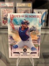 2025 Panini Boys of Summer Ivan Rodriguez Ivan Rodriguez #21 /175 Texas Rangers