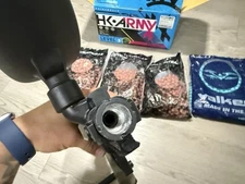 Tippmann .50 Caliber Cronus Paintball Gun Black/Dark Earth. Plus 2000 Rounds