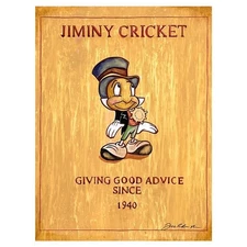 Tricia Buchanan-Benson, "Giving Good Advice" Limited Edition on Canvas from Disn