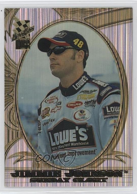 2002 Press Pass VIP Laser Xplosive 123/420 Jimmie Johnson #LX23 HOF 0q3