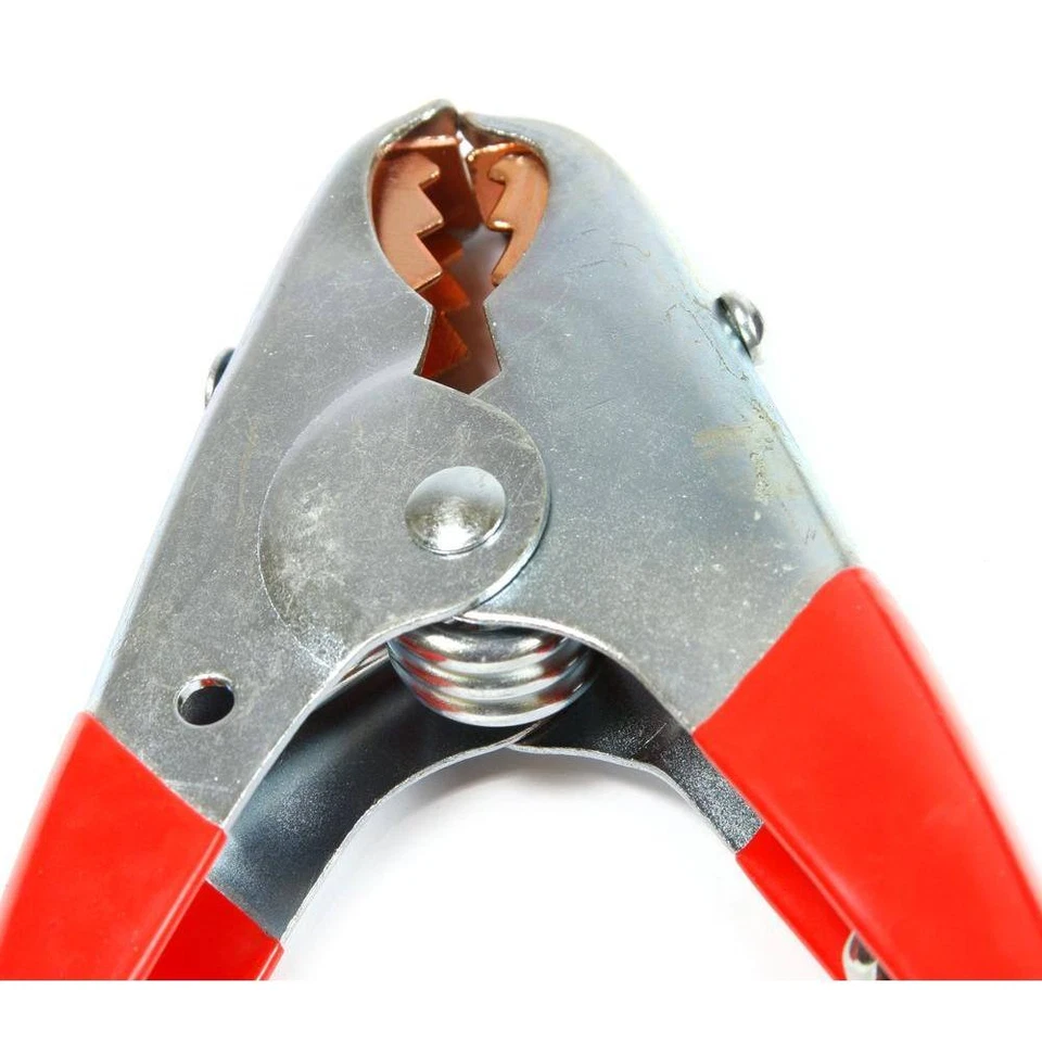 Cables de puente de batería de alta resistencia calibre 12 pies 4 Foto 3 de 4