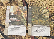War of the Ring Card Game Fire  Swords Goldberry  Old Man Willow Promo Cards