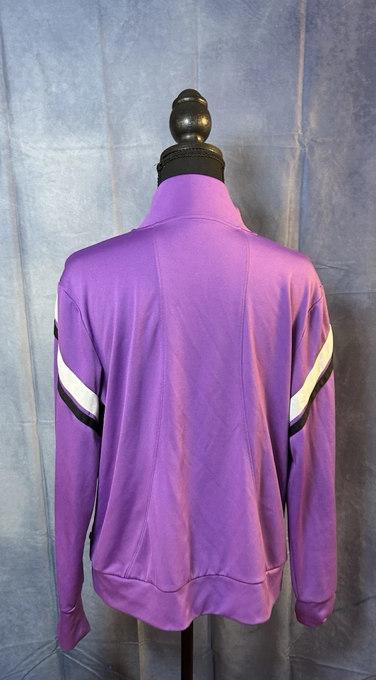 Traje de chándal Made For Life Y2K púrpura talla grande a rayas negras Foto 4 de 4