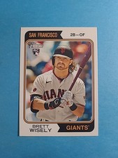 Brett Wisely 2023 Topps Heritage Baseball Card # 679 J3038