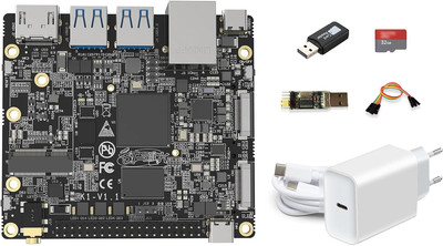 Youyeetoo Bit-Brick K1 Open Source RISC-V Single-Board-Computer, Mit 4GB/8GB LPD