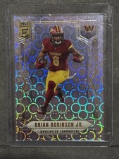 2025 Donruss Elite- Brian Robinson Jr Lavender Pyramid /649 Commanders