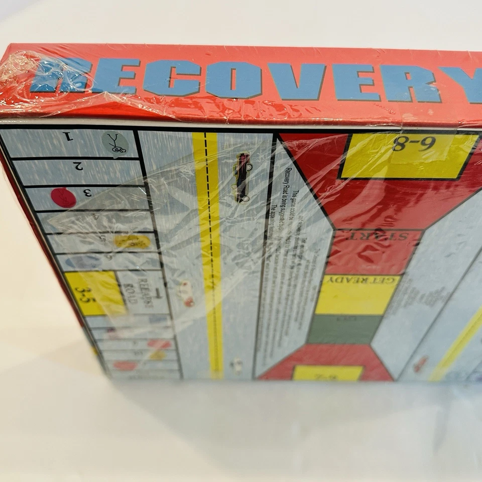 Juego de Mesa Recovery Road Alcohol Drug Prevention Nuevo Precintado Raro Foto 4 de 4