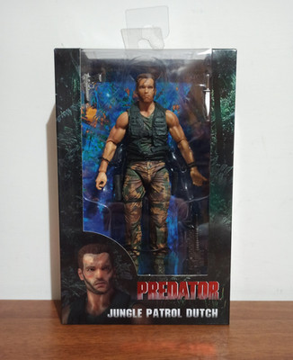 PREDATOR DUTCH JUNGLE PATROL NECA 30TH ANNIVERSARY ARNOLD SCHWARZENEGGER FIGUR