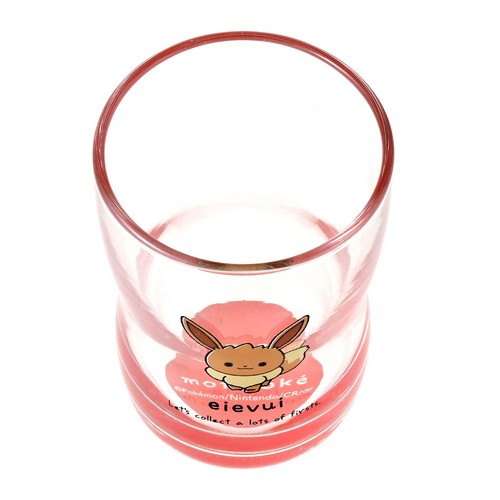 Pokemon Monpoke Eevee Glass Tumbler 250ml Kaneshotouki Japan Made Official New - Picture 2 of 4