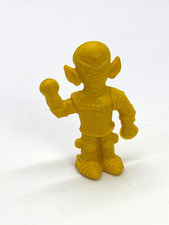 Vintage Diener Space Alien Yellow Rubber Eraser Toy Figure