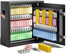 Key Storage Box Safe 65 keys Deposit Slot 11D x 29.3W x 30Hcm LED Light AU~